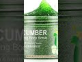 Cucumber Facial & Body Exfoliating Scrub – Smooth & Refreshing Skin Care Treatment