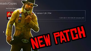 Red Dead Online: Patch 1.29 (MASSIVE FIX)  Title Update 1.26