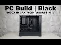 Black PC Build 2023 | No RGB | Ryzen 5600X3D | DeepCool ASSASSIN IV | Acer Predator BiFrost RX 7600