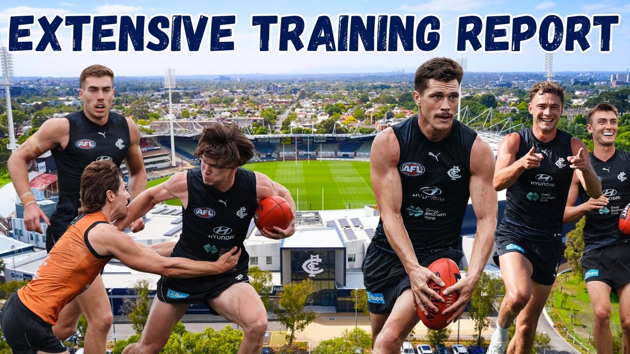 Практически вся необходимая информация о тренировках «Карлтона» перед поездкой в ​​Брисбен.