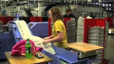 New Muller Martini SLS3000 Inserter at Dix Communications JPF