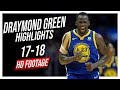 Warriors PF Draymond Green 2017-2018 Season Highlights ᴴᴰ