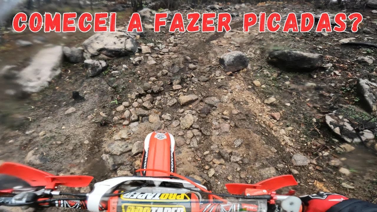 Domingo de chuva e não fiquei por casa... HONDA CR 250