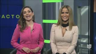 Jackie Guerrido AMAZING Body and Cleavage on Primer Impacto