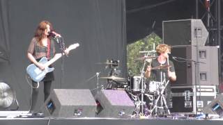 Blood Red Shoes...Cold live @ Leeds Festival 2014.