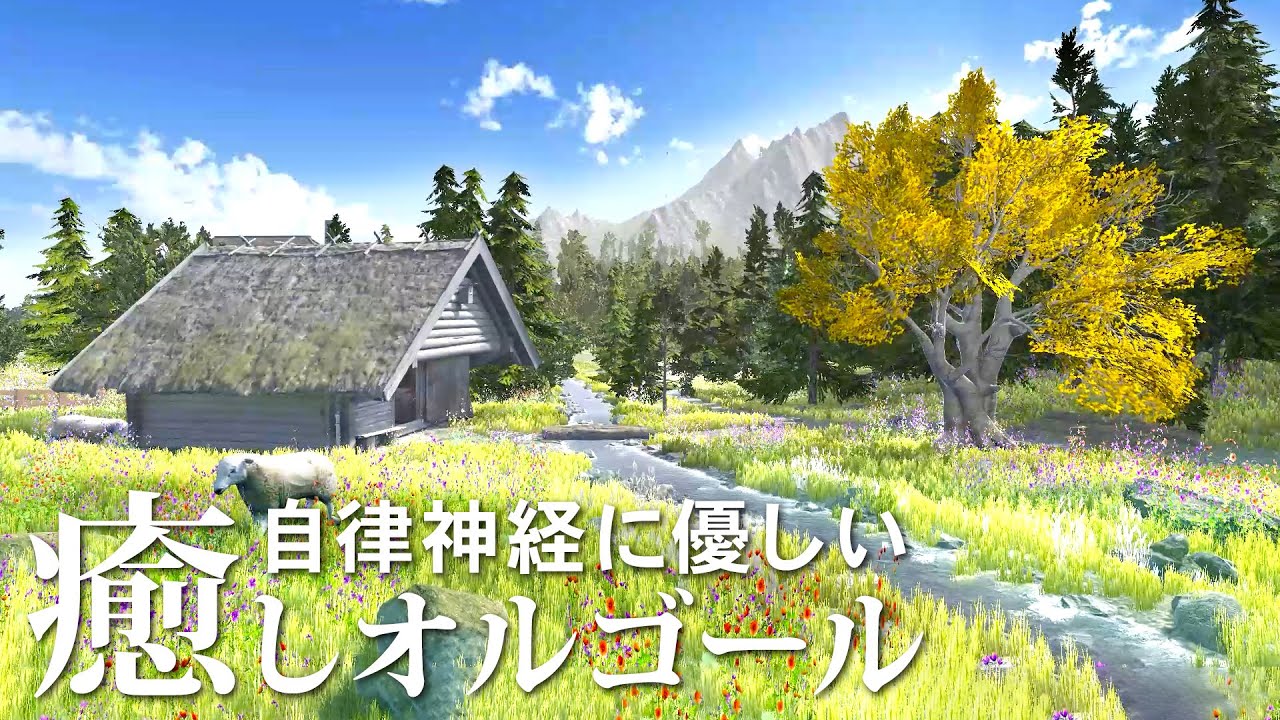 癒しオルゴールBGM】 ～ 自律神経に優しい、緑豊かな自然の中で聴き