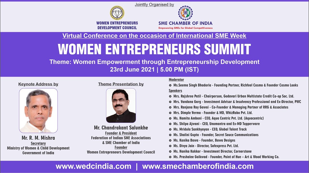 WOMEN ENTREPRENEURS SUMMIT YouTube