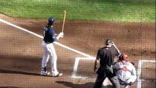 Ryan Braun 1st Inning Home Run vs St. Louis Cardinals in Playoffs 10/9/11 Milwaukee Brewers