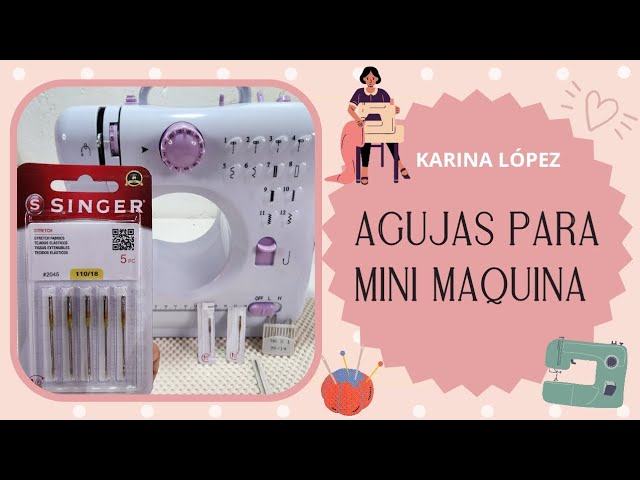 Agujas Para MINIMAQUINA, Agujas Según el Tipo de Tela, MINI MAQUINA de  coser