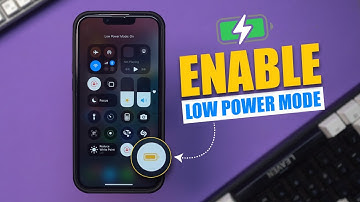 How to Enable Low Power Mode on iPhone | Turn on Battery Saver