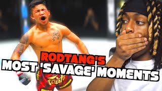 FIRST TIME REACTING TO RODTANG'S MOST SAVAGE MOMENTS | REACTION