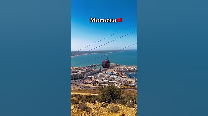 Téléphérique  Agadir Maroc