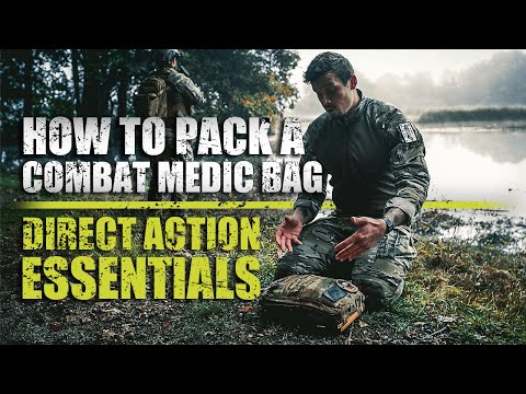 Direct Action Essentials | How To Pack A Combat Medic Bag