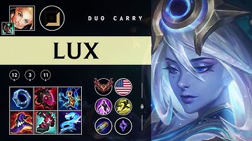 Lux Carry vs Smolder - NA Grandmaster Patch 25.24