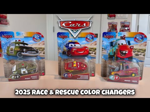 2025 Disney Cars Race & Rescue Color Changers Assortment: The Good, Mediocre, & Bad?