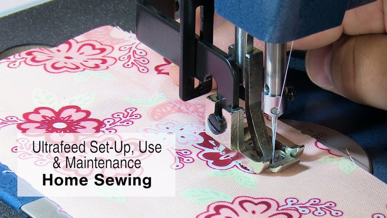 Home Sewing with a Sailrite Ultrafeed Sewing Machine - YouTube