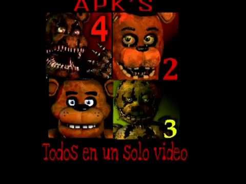 Apk de FIVE NIGHTS AT FREDDY'S 1,2,3, y 4 | Canal hacks Android Kevin