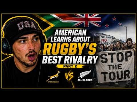 American Learns How South Africa vs New Zealand Became Rugby’s GREATEST Rivalry (Part 2)