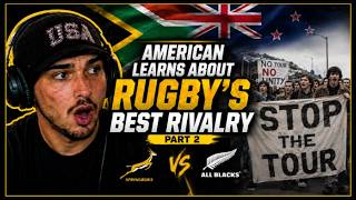 American Learns How South Africa vs New Zealand Became Rugby’s GREATEST Rivalry (Part 2)