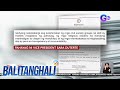 VP Sara Duterte, pinuna ang aniya'y katahimikan ng administrasyon at iba't ibang... | Balitanghali