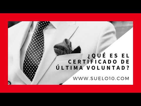 Video: ¿Son registros públicos las últimas voluntades?