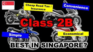 2B Motorcycle Best in Singapore | Downsize from Class 2