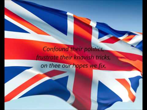 British National Anthem - &quot;God Save The Queen&quot; (EN)