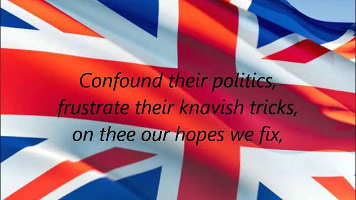 British National Anthem - "God Save The Queen" (EN)