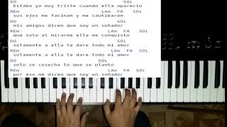 Video voorbeeld van "Como tocar "La Chica Del Este" en Piano Fácil /18 Kilates/ Tutorial 👨‍🏫🎹"