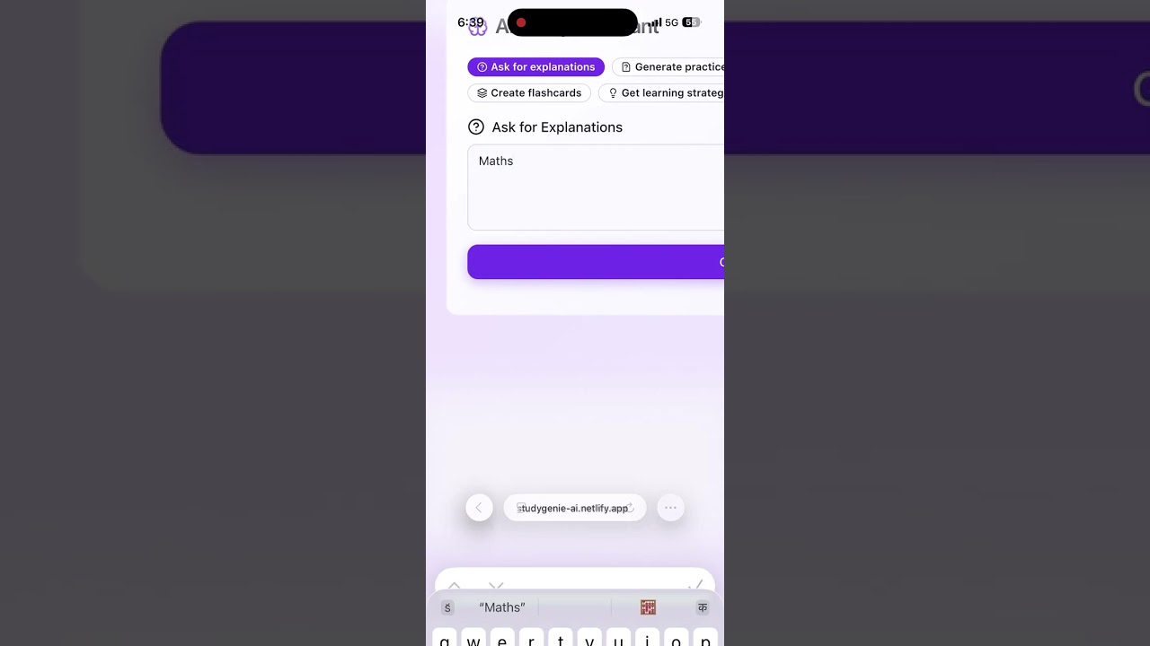 StudyGenie – Smart AI Study Planner [Hackathon Demo]