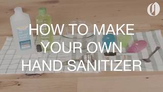 How to make hand sanitizer: Coronavirus prevention