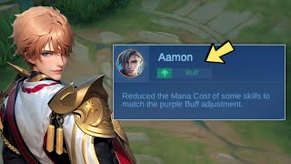 NEW AAMON BUFF IS FINALLY HERE!!🔥 [ aamon back in meta? ]