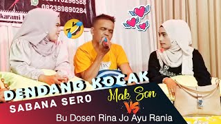 Sabana Tranding!!..🌟 Dendang Gurau Jao Tambangan Mak Son Vs Bu Dosen Rina Jo Ayu Di Koto Gaek Talang