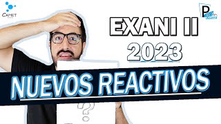 Nuevos reactivos EXANI II 2023 Pensamiento matemático