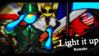 LIGHT IT UP ( REMAKE ) MEME COUNTRYHUMANS ( flash // blood warning ) * READ DES *