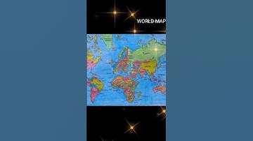 How to draw World map colourfulllll drawing#saniya art class