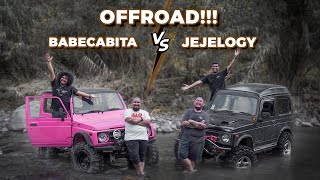 JIMNY BABE VS JIMNY JEJE. AKHIRNYA BISA TES OFFROAD BARENG