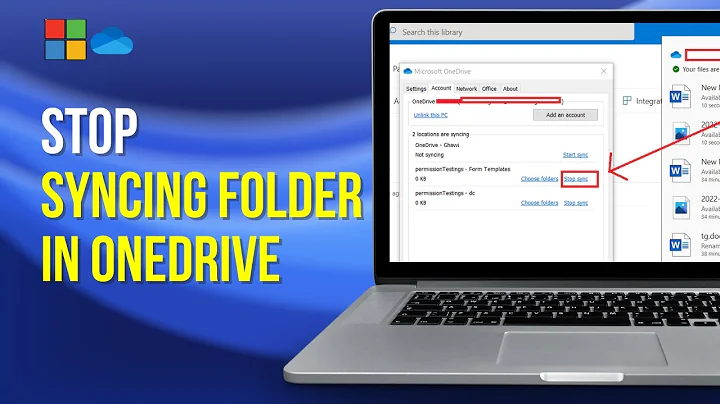 How To Disable OneDrive On Your Windows 11 | Stop Syncing a Folder in OneDrive (NEW WAY)