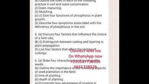 WASSCE QUESTION DITTO DITTO DITTO 2023
