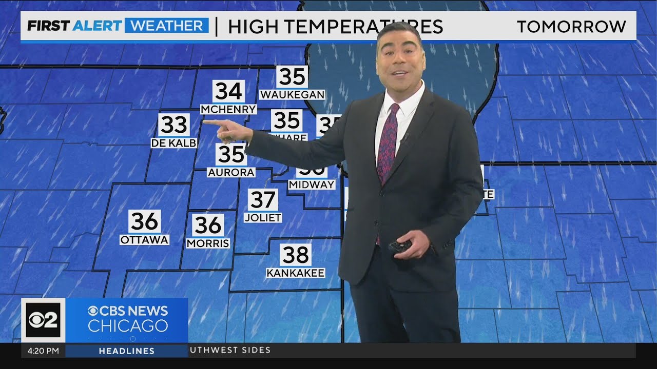 Chicago First Alert Weather: Colder temps on the way - YouTube