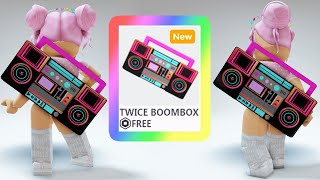 *HURRY* GET THIS FREE TWICE BOOMBOX ITEM NOW 😍🤗