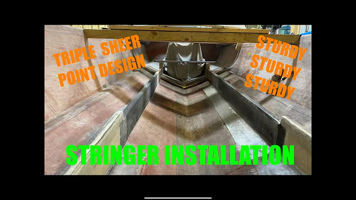 Installing Stringers in the Boat||Strongest Design...