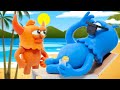 Fun At The Beach ☀️🏖  | Funny Cartoons For Kids | Momo And Tulus | Cartoon Crush