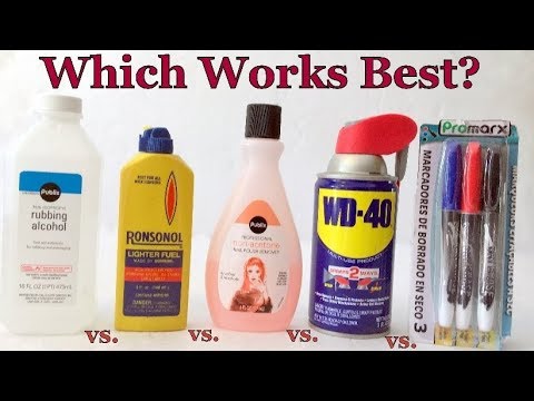 How to Remove Permanent Marker(Sharpie), 5 Product Test