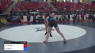 2024 Girls HS Recruiting Showcase: Emma Chacon vs Anna Vogt: 130 Ibs 5th Place Bout