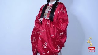 How to make hanfu 2021 | the Ming dynasty 十分钟做一件汉服 cos 《红楼梦》中人