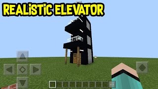 Realistic Elevator in MCPE! - Minecraft PE Command Block Creation