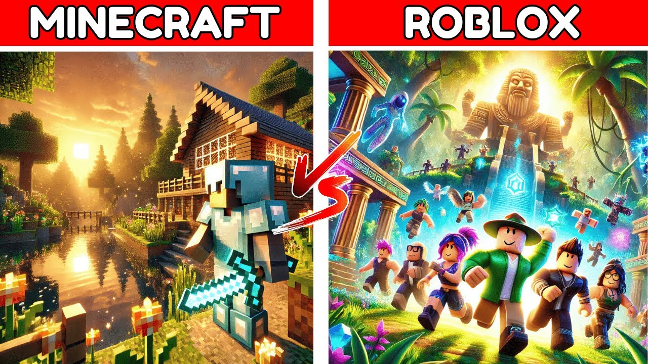 ROBLOX vs MINECRAFT: CAN YOU GUESS THESE LEGENDARY CHARACTERS?
