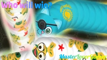 Wormate.io gameplay top 10 score skilled pro vs giant killers epic gameplay moments