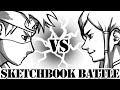 Kakashi vs korra  part 1 sketchbook animations 1  fight animation